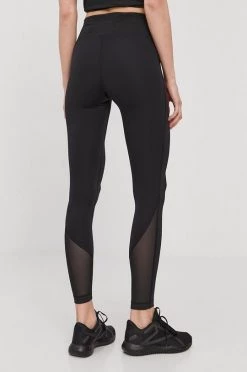 Γυναικεία Κολάν Reebok χρώμα: μαύρο -Reebok Εκπτώσεις unnamed file 1039