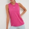 Γυναικεία Αμάνικος Τοπ προπόνησης Reebok , χρώμα: ροζ