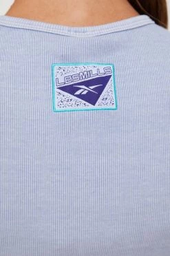 Γυναικεία Αμάνικος Top Reebok Mills Natural Dye , χρώμα: μοβ -Reebok Εκπτώσεις unnamed file 1138