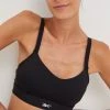 Γυναικεία Αθλητικά σουτιέν Αθλητικό σουτιέν Reebok χρώμα: μαύρο