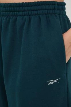 Γυναικεία Παντελόνια φόρμας Παντελόνι φόρμας Reebok , χρώμα: πράσινο -Reebok Εκπτώσεις unnamed file 1146