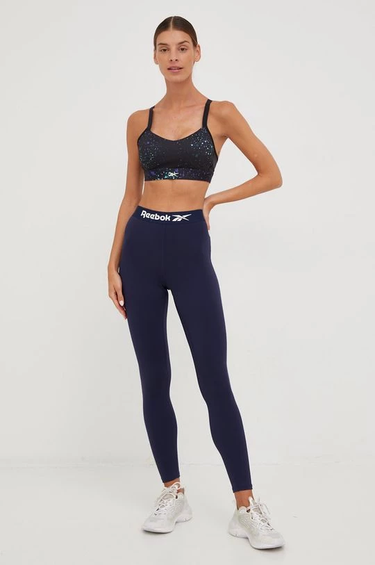 Γυναικεία Αθλητικά σουτιέν Σουτιέν γιόγκα Reebok Lux Speckle μαύρο 2 Γυναικεία Αθλητικά σουτιέν Σουτιέν γιόγκα Reebok Lux Speckle μαύρο - Image 2