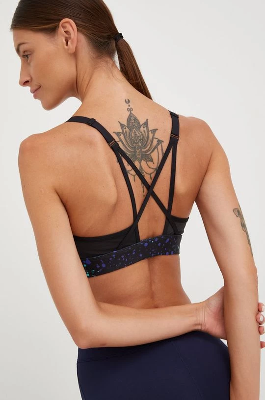 Γυναικεία Αθλητικά σουτιέν Σουτιέν γιόγκα Reebok Lux Speckle μαύρο 3 Γυναικεία Αθλητικά σουτιέν Σουτιέν γιόγκα Reebok Lux Speckle μαύρο - Image 3