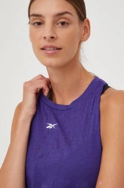 Γυναικεία Αμάνικος Τοπ προπόνησης Reebok , χρώμα: μοβ -Reebok Εκπτώσεις unnamed file 1154