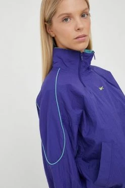 Γυναικεία Χωρίς φερμουάρ Αθλητική μπλούζα Reebok Les Mills μοβ, -Reebok Εκπτώσεις unnamed file 1173