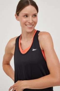 Γυναικεία Αμάνικος Τοπ προπόνησης Reebok Workout Ready μαύρο -Reebok Εκπτώσεις unnamed file 1199