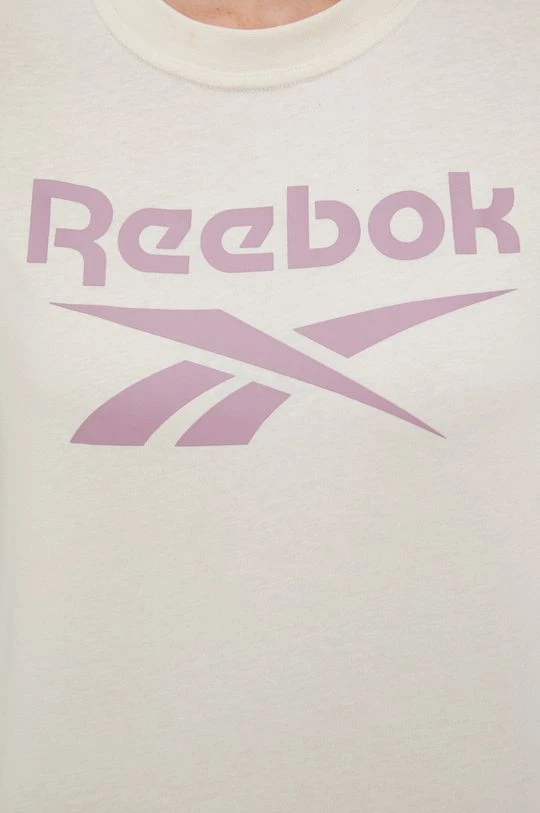 Γυναικεία Κοντομάνικο Μπλουζάκι Reebok μπεζ 5 Γυναικεία Κοντομάνικο Μπλουζάκι Reebok μπεζ - Image 5