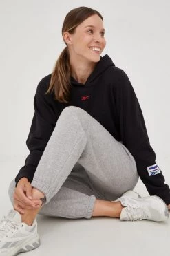 Γυναικεία Παντελόνια φόρμας Παντελόνι φόρμας Reebok γκρι -Reebok Εκπτώσεις unnamed file 1214