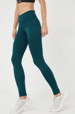 Γυναικεία Κολάν προπόνησης Reebok Workout Ready πράσινο