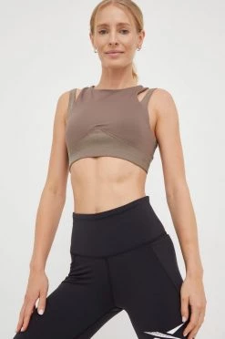 Γυναικεία Αθλητικά σουτιέν Σουτιέν γιόγκα Reebok Studio Layered καφέ 8 Γυναικεία Αθλητικά σουτιέν Σουτιέν γιόγκα Reebok Studio Layered καφέ -Reebok Εκπτώσεις unnamed file 1244