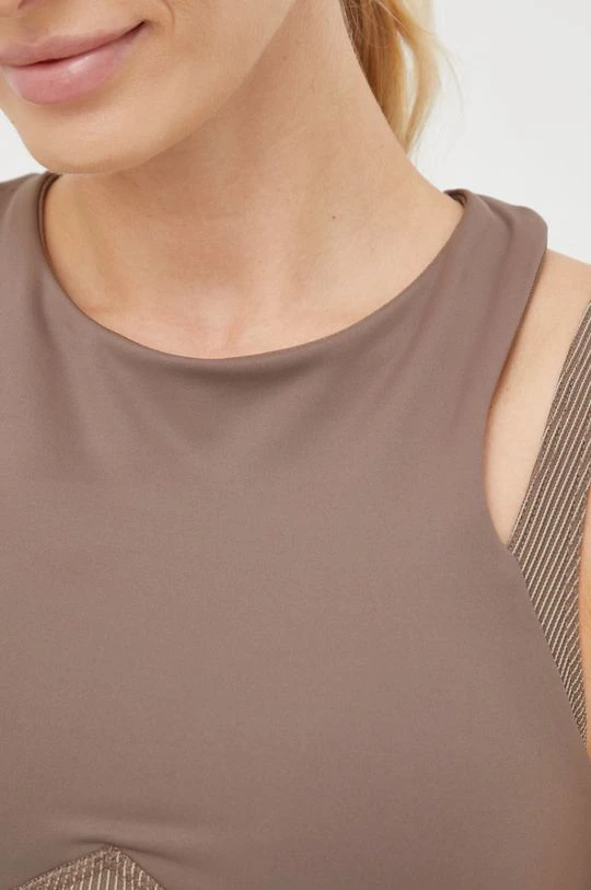 Γυναικεία Αθλητικά σουτιέν Σουτιέν γιόγκα Reebok Studio Layered καφέ 5 Γυναικεία Αθλητικά σουτιέν Σουτιέν γιόγκα Reebok Studio Layered καφέ - Image 5