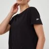 Γυναικεία Κοντομάνικο Βαμβακερό μπλουζάκι Reebok μαύρο