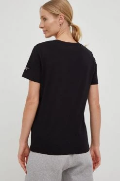 Γυναικεία Κοντομάνικο Βαμβακερό μπλουζάκι Reebok μαύρο -Reebok Εκπτώσεις unnamed file 1256