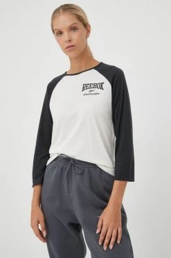Γυναικεία Μακρυμάνικο Longsleeve Reebok μπεζ