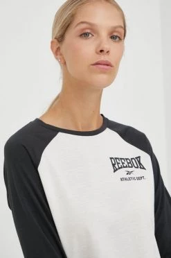 Γυναικεία Μακρυμάνικο Longsleeve Reebok μπεζ -Reebok Εκπτώσεις unnamed file 1273