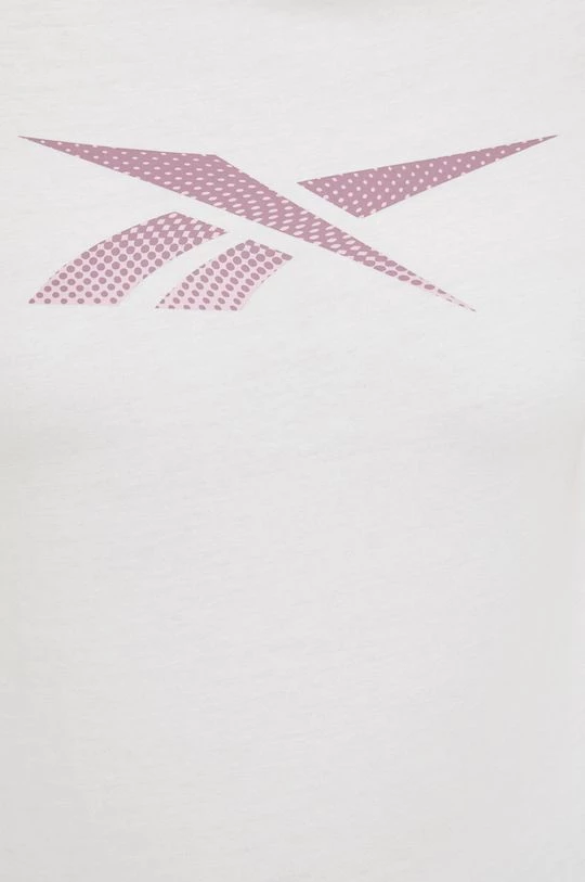 Γυναικεία Κοντομάνικο Βαμβακερό μπλουζάκι Reebok άσπρο 5 Γυναικεία Κοντομάνικο Βαμβακερό μπλουζάκι Reebok άσπρο - Image 5