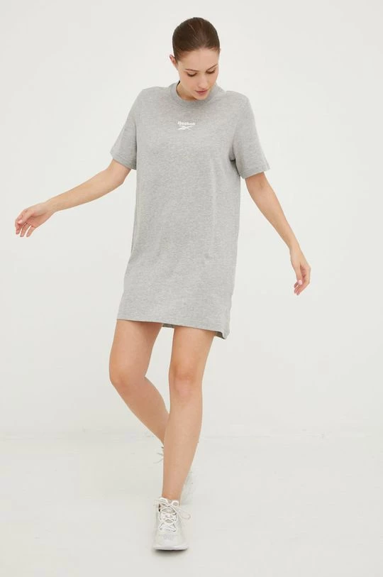 Γυναικεία Φορέματα Φόρεμα Reebok γκρι, 1 Γυναικεία Φορέματα Φόρεμα Reebok γκρι,