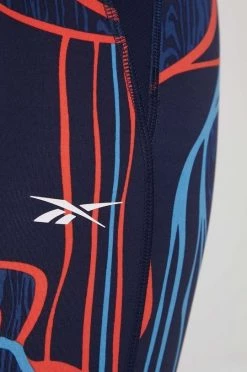 Γυναικεία Κολάν προπόνησης Reebok Lux Perform χρώμα: ναυτικό μπλε -Reebok Εκπτώσεις unnamed file 1376