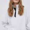 Γυναικεία Χωρίς φερμουάρ Μπλούζα Reebok χρώμα: γκρι,