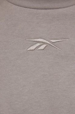 Γυναικεία Χωρίς φερμουάρ Μπλούζα Reebok χρώμα: μπεζ, -Reebok Εκπτώσεις unnamed file 1390