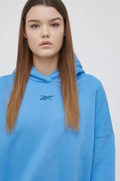 Γυναικεία Χωρίς φερμουάρ Reebok - Μπλούζα μπλε -Reebok Εκπτώσεις unnamed file 1415
