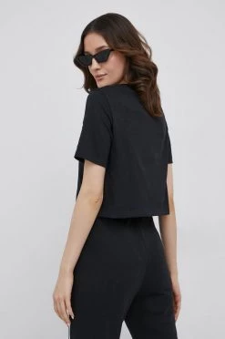 Γυναικεία Κοντομάνικο Μπλουζάκι Reebok χρώμα: μαύρο -Reebok Εκπτώσεις unnamed file 1423