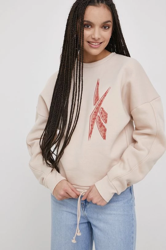 Γυναικεία Χωρίς φερμουάρ Μπλούζα Reebok χρώμα: διάφανο 2 Γυναικεία Χωρίς φερμουάρ Μπλούζα Reebok χρώμα: διάφανο - Image 2