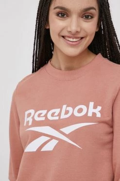Γυναικεία Χωρίς φερμουάρ Μπλούζα Reebok χρώμα: πορτοκαλί -Reebok Εκπτώσεις unnamed file 1469