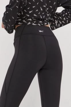 Γυναικεία Κολάν Reebok χρώμα: μαύρο -Reebok Εκπτώσεις unnamed file 1532