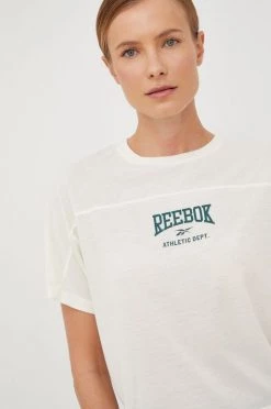 Γυναικεία Κοντομάνικο Μπλουζάκι Reebok μπεζ -Reebok Εκπτώσεις unnamed file 1606