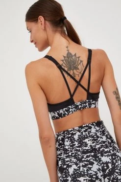 Γυναικεία Αθλητικά σουτιέν Αθλητικό σουτιέν Reebok Speckle Modern Safari χρώμα: μαύρο -Reebok Εκπτώσεις unnamed file 1629