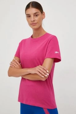 Γυναικεία Κοντομάνικο Μπλουζάκι Reebok Ready , χρώμα: ροζ