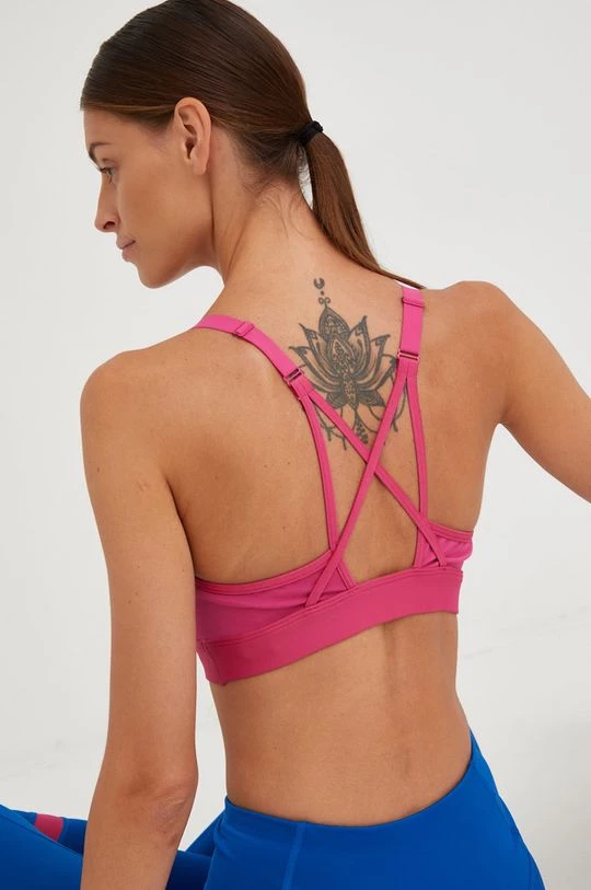 Γυναικεία Αθλητικά σουτιέν Αθλητικό σουτιέν Reebok χρώμα: ροζ 3 Γυναικεία Αθλητικά σουτιέν Αθλητικό σουτιέν Reebok χρώμα: ροζ - Image 3