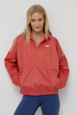 Γυναικεία Σετ Φούτερ και κολάν προπόνησης Reebok Meet You There χρώμα: πορτοκαλί