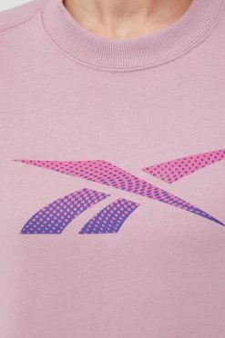 Γυναικεία Χωρίς φερμουάρ Μπλούζα Reebok ροζ, -Reebok Εκπτώσεις unnamed file 1683