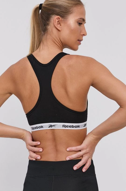 Γυναικεία Σουτιέν Reebok μαύρο 2 Γυναικεία Σουτιέν Reebok μαύρο - Image 2