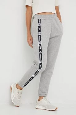 Γυναικεία Παντελόνια φόρμας Παντελόνι φόρμας Reebok γκρι