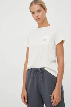 Γυναικεία Κοντομάνικο Μπλουζάκι Reebok μπεζ