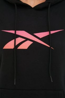 Γυναικεία Χωρίς φερμουάρ Μπλούζα Reebok μαύρο, -Reebok Εκπτώσεις unnamed file 1808
