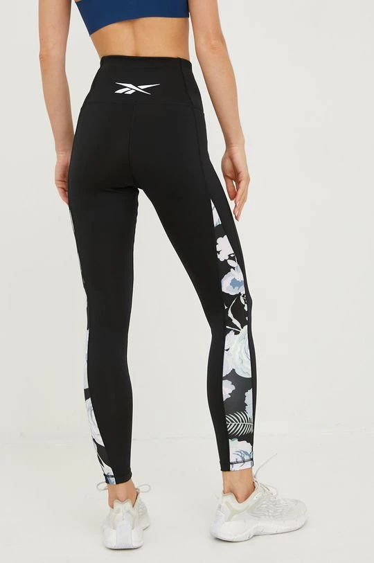 Γυναικεία Κολάν προπόνησης Reebok μαύρο 3 Γυναικεία Κολάν προπόνησης Reebok μαύρο - Image 3