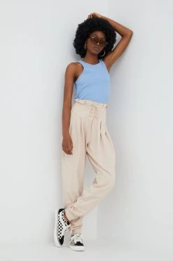 Γυναικεία Παντελόνια φόρμας Παντελόνι Reebok μπεζ