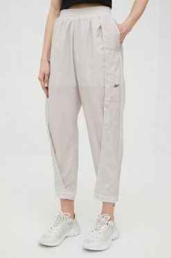 Γυναικεία Παντελόνια φόρμας Παντελόνι Reebok γκρι,
