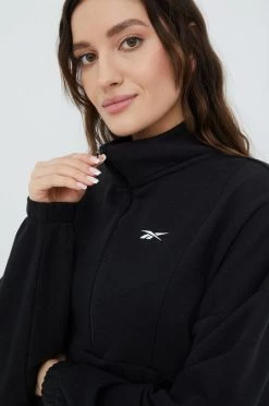 Γυναικεία Χωρίς φερμουάρ Μπλούζα Reebok μαύρο, -Reebok Εκπτώσεις unnamed file 1956