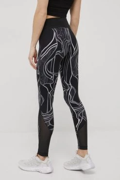 Γυναικεία Κολάν προπόνησης Reebok Lux Perform χρώμα: μαύρο -Reebok Εκπτώσεις unnamed file 1983