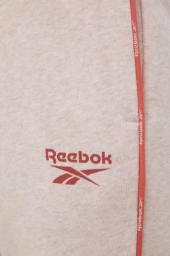 Γυναικεία Παντελόνια φόρμας Παντελόνι Reebok χρώμα: μπεζ -Reebok Εκπτώσεις unnamed file 2002