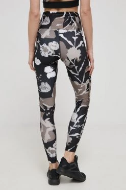 Γυναικεία Κολάν Reebok χρώμα: καφέ -Reebok Εκπτώσεις unnamed file 2025