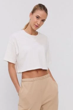 Γυναικεία Κοντομάνικο Βαμβακερό μπλουζάκι Reebok άσπρο