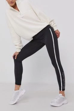 Γυναικεία Κολάν Reebok χρώμα: μαύρο