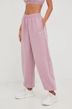 Γυναικεία Παντελόνια φόρμας Παντελόνι φόρμας Reebok Studio ροζ