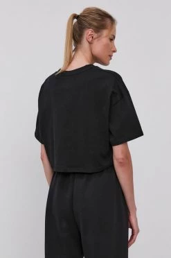 Γυναικεία Κοντομάνικο Βαμβακερό μπλουζάκι Reebok μαύρο -Reebok Εκπτώσεις unnamed file 2194